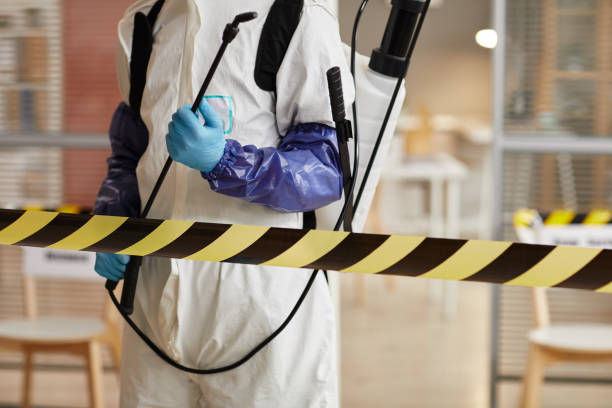 Professional Blood Cleanup technician working in Boston, MA